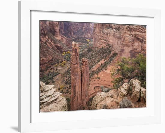 Spider Rock-Don Paulson-Framed Giclee Print