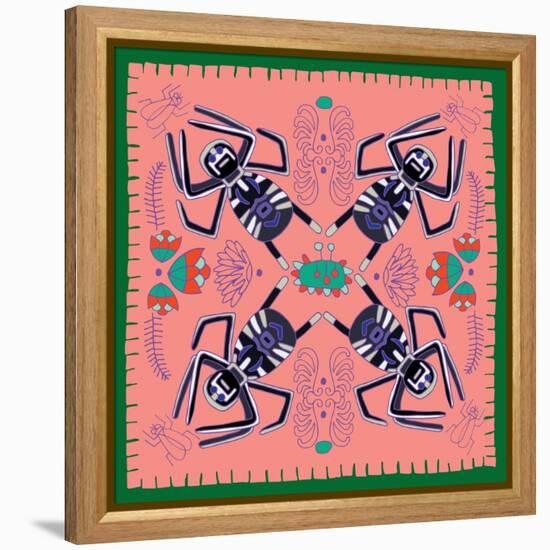 Spider, Star Spider-Belen Mena-Framed Premier Image Canvas