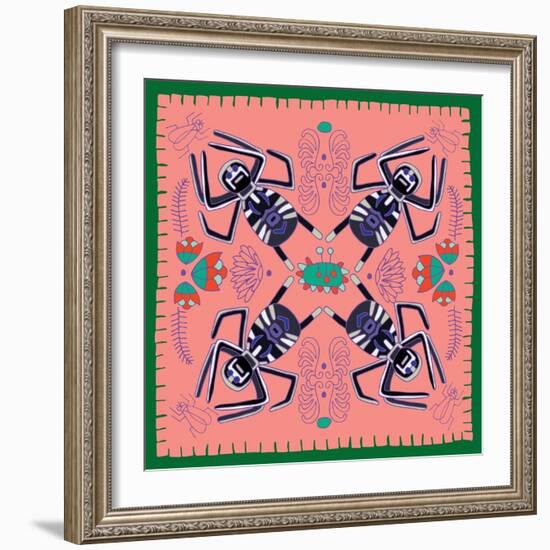 Spider, Star Spider-Belen Mena-Framed Giclee Print