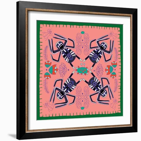 Spider, Star Spider-Belen Mena-Framed Giclee Print