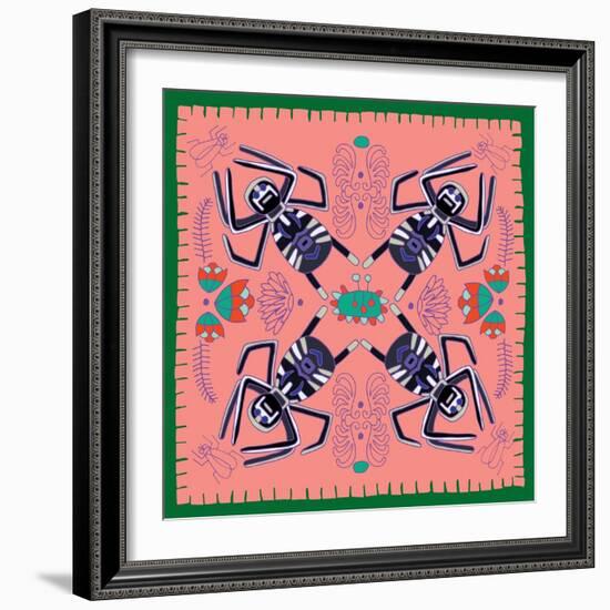 Spider, Star Spider-Belen Mena-Framed Giclee Print