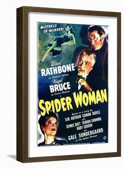 Spider Woman--Framed Art Print