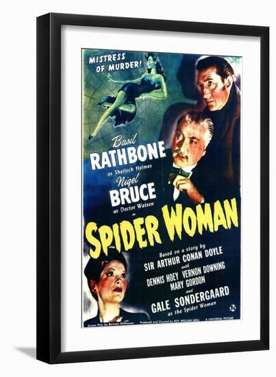 Spider Woman-null-Framed Art Print