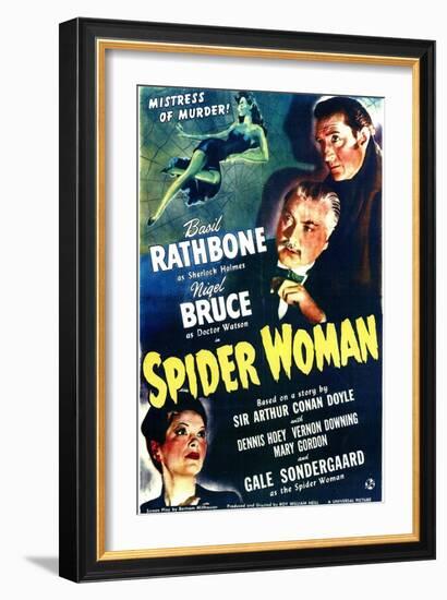 Spider Woman-null-Framed Art Print