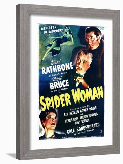 Spider Woman-null-Framed Premium Giclee Print