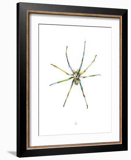 Spider-Alexis Marcou-Framed Art Print