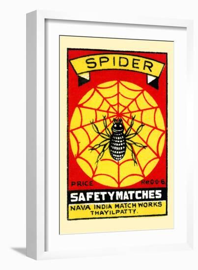 Spider-null-Framed Art Print
