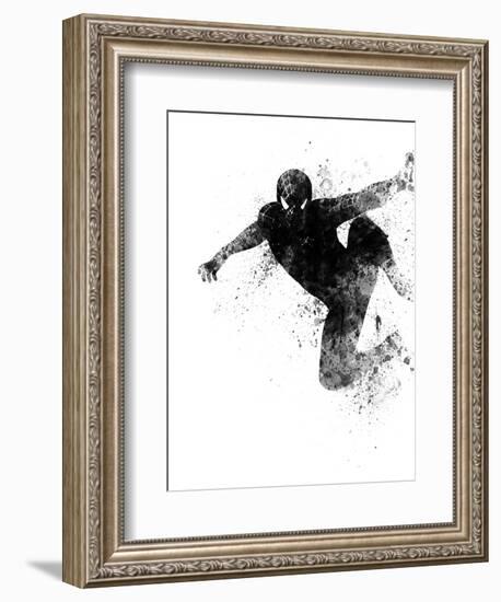 Spiderman Watercolor-Jack Hunter-Framed Premium Giclee Print