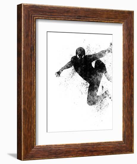 Spiderman Watercolor-Jack Hunter-Framed Premium Giclee Print