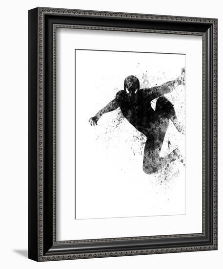 Spiderman Watercolor-Jack Hunter-Framed Premium Giclee Print