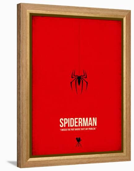 Spiderman-David Brodsky-Framed Stretched Canvas