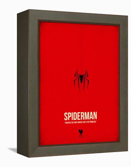 Spiderman-David Brodsky-Framed Stretched Canvas