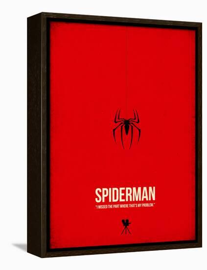 Spiderman-David Brodsky-Framed Stretched Canvas