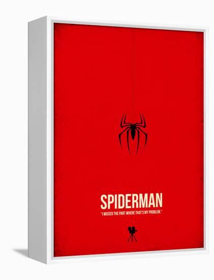 Spiderman-David Brodsky-Framed Stretched Canvas