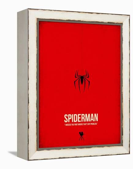 Spiderman-David Brodsky-Framed Stretched Canvas