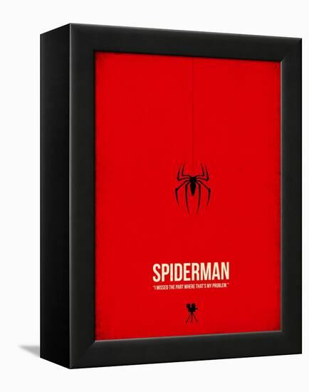 Spiderman-David Brodsky-Framed Stretched Canvas