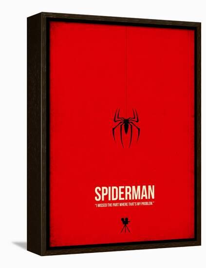 Spiderman-David Brodsky-Framed Stretched Canvas