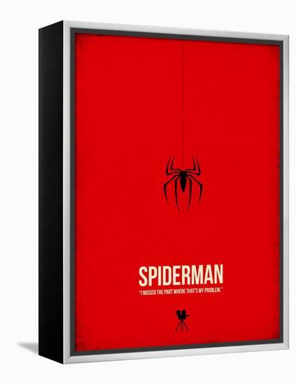 Spiderman-David Brodsky-Framed Stretched Canvas