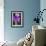 Spiderwort I-Alan Hausenflock-Framed Photographic Print displayed on a wall