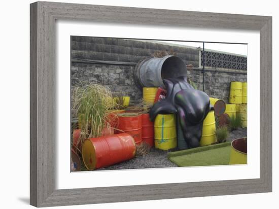 Spillage-Banksy-Framed Giclee Print