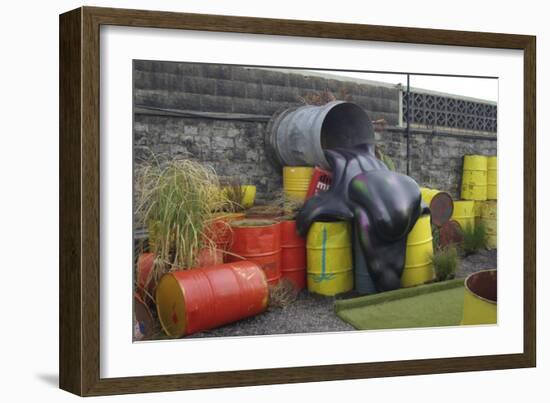 Spillage-Banksy-Framed Giclee Print