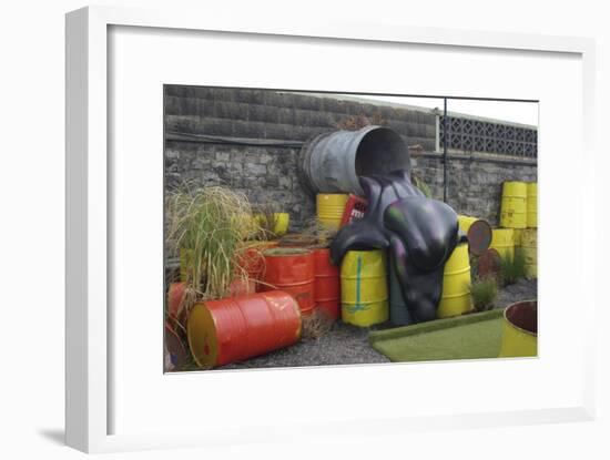 Spillage-Banksy-Framed Giclee Print