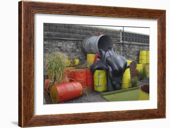 Spillage-Banksy-Framed Giclee Print