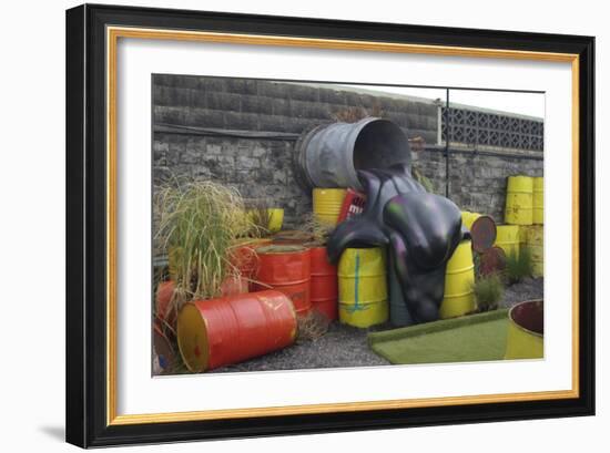 Spillage-Banksy-Framed Giclee Print