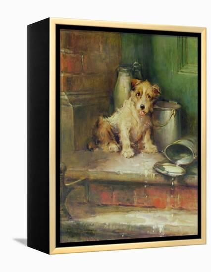 Spilt Milk-Philip Eustace Stretton-Framed Premier Image Canvas