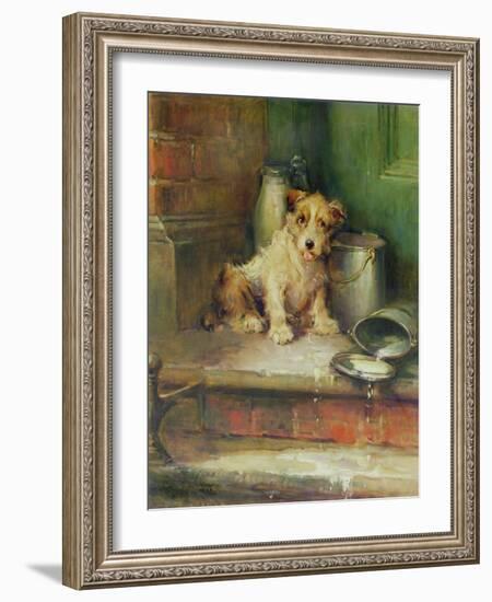 Spilt Milk-Philip Eustace Stretton-Framed Giclee Print