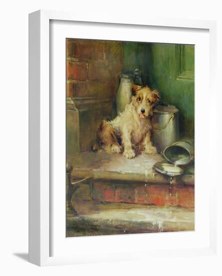 Spilt Milk-Philip Eustace Stretton-Framed Giclee Print