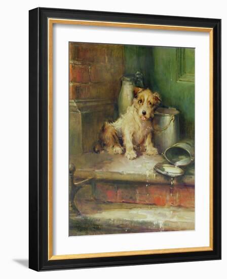 Spilt Milk-Philip Eustace Stretton-Framed Giclee Print