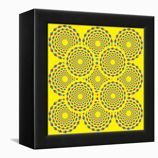 Spin Diamonds-Mark Grenier-Framed Stretched Canvas