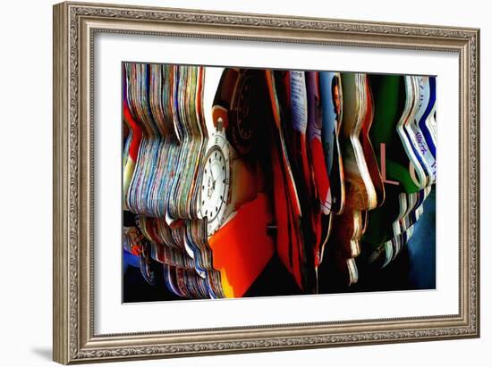 Spin of Life-Rabi Khan-Framed Art Print