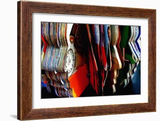 Spin of Life-Rabi Khan-Framed Art Print