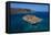 Spinalonga Island, Elounda, Mirabello Gulf, Lasithi, Crete, Greek Islands, Greece, Europe-Markus Lange-Framed Premier Image Canvas