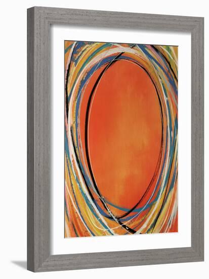 Spindle Round-Sydney Edmunds-Framed Giclee Print