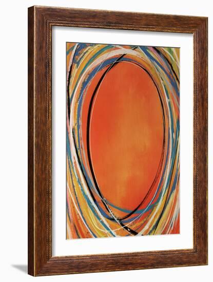 Spindle Round-Sydney Edmunds-Framed Giclee Print