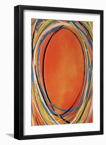 Spindle Round-Sydney Edmunds-Framed Giclee Print