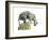 Spine (Arabian Leopard), 2015-Mark Adlington-Framed Premium Giclee Print