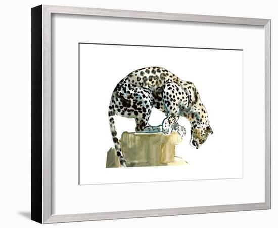 Spine (Arabian Leopard), 2015-Mark Adlington-Framed Giclee Print