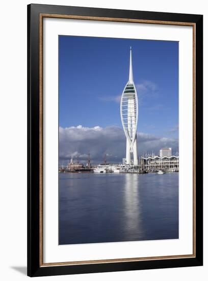 Spinnaker Tower, Gunwharf Quays, Portsmouth Harbour and Dockyard, Portsmouth, Hampshire, England-Jean Brooks-Framed Photographic Print