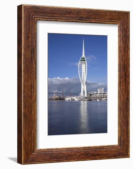 Spinnaker Tower, Gunwharf Quays, Portsmouth Harbour and Dockyard, Portsmouth, Hampshire, England-Jean Brooks-Framed Photographic Print