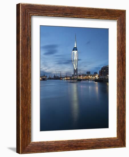 Spinnaker Tower, Portsmouth, Hampshire, England, United Kingdom-Charles Bowman-Framed Photographic Print
