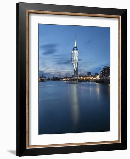 Spinnaker Tower, Portsmouth, Hampshire, England, United Kingdom-Charles Bowman-Framed Photographic Print