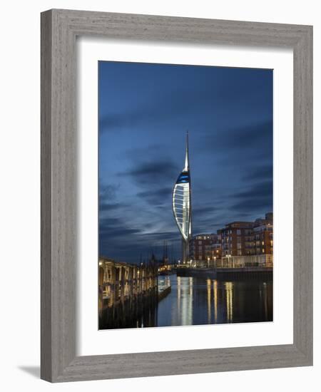 Spinnaker Tower, Portsmouth, Hampshire, England, United Kingdom-Charles Bowman-Framed Photographic Print