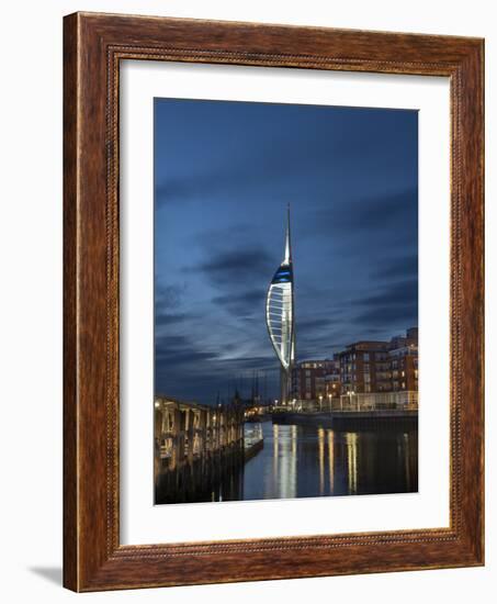 Spinnaker Tower, Portsmouth, Hampshire, England, United Kingdom-Charles Bowman-Framed Photographic Print