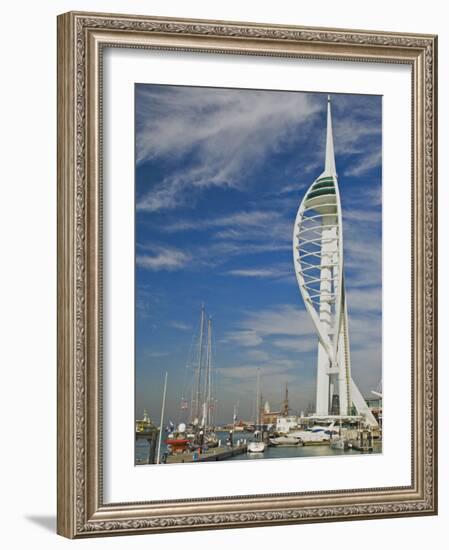 Spinnaker Tower, Waterfront Complex, Portsmouth, Hampshire, England, United Kingdom, Europe-James Emmerson-Framed Photographic Print