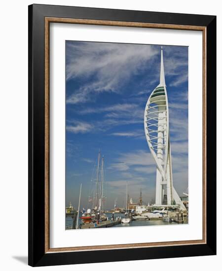 Spinnaker Tower, Waterfront Complex, Portsmouth, Hampshire, England, United Kingdom, Europe-James Emmerson-Framed Photographic Print