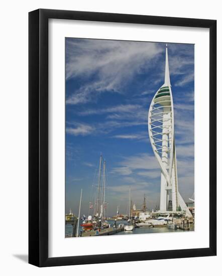 Spinnaker Tower, Waterfront Complex, Portsmouth, Hampshire, England, United Kingdom, Europe-James Emmerson-Framed Photographic Print